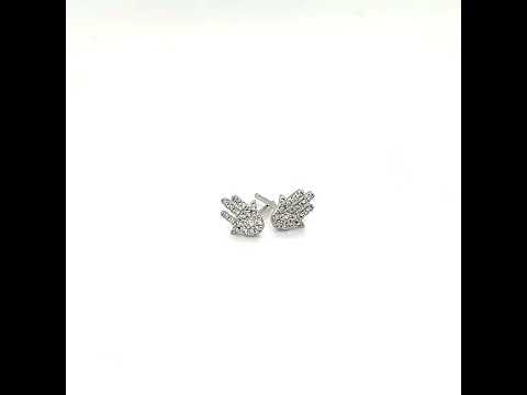 Hamsa Hand Diamond Earrings at Regard Jewelry in Austin, Texas