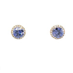 Load image into Gallery viewer, Purple Tanzanite Earrings at Regard Jewelry in Austin Texas
