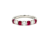 Load image into Gallery viewer, Ruby and Diamond Band at Regard Jewelry in Austin Texas -

