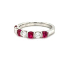 Load image into Gallery viewer, Ruby and Diamond Band at Regard Jewelry in Austin Texas -
