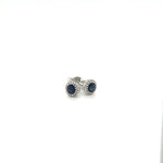 Load image into Gallery viewer, Sapphire and Diamond Earrings at Regard Jewelry in Austin
