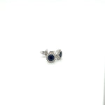 Load image into Gallery viewer, Sapphire and Diamond Earrings at Regard Jewelry in Austin
