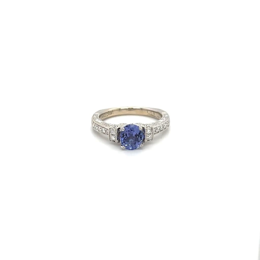 Sapphire and Diamond Ring at Regard Jewelry in Austin Texas