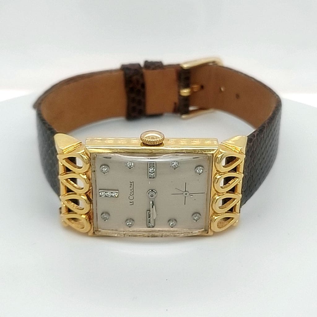 Regard Jewelry - Vintage LeCoultre Gold and Diamond Watch at