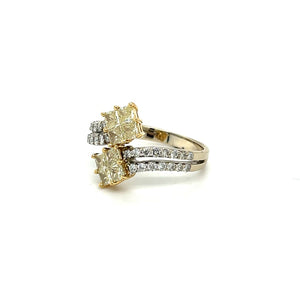 Yellow Diamond with Diamond Accents Ring at Regard Jewelry