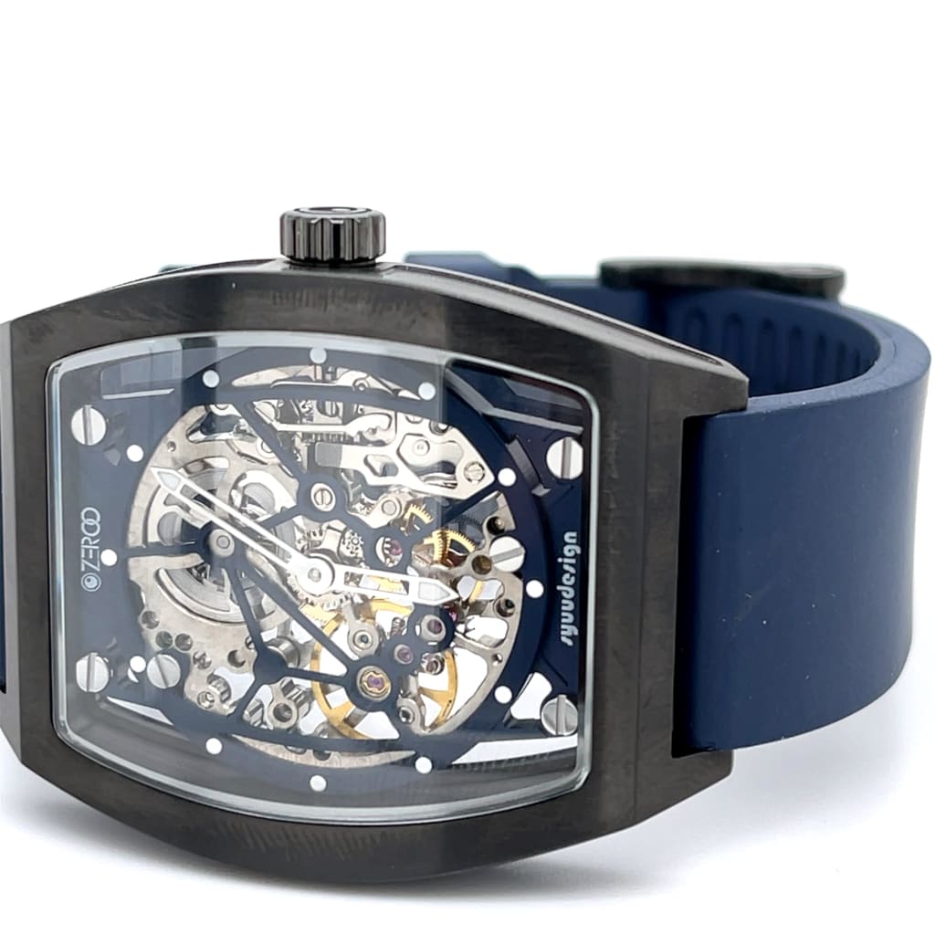 Zeroo Auriga Skeleton Mechanical Watch at Regard Jewelry in