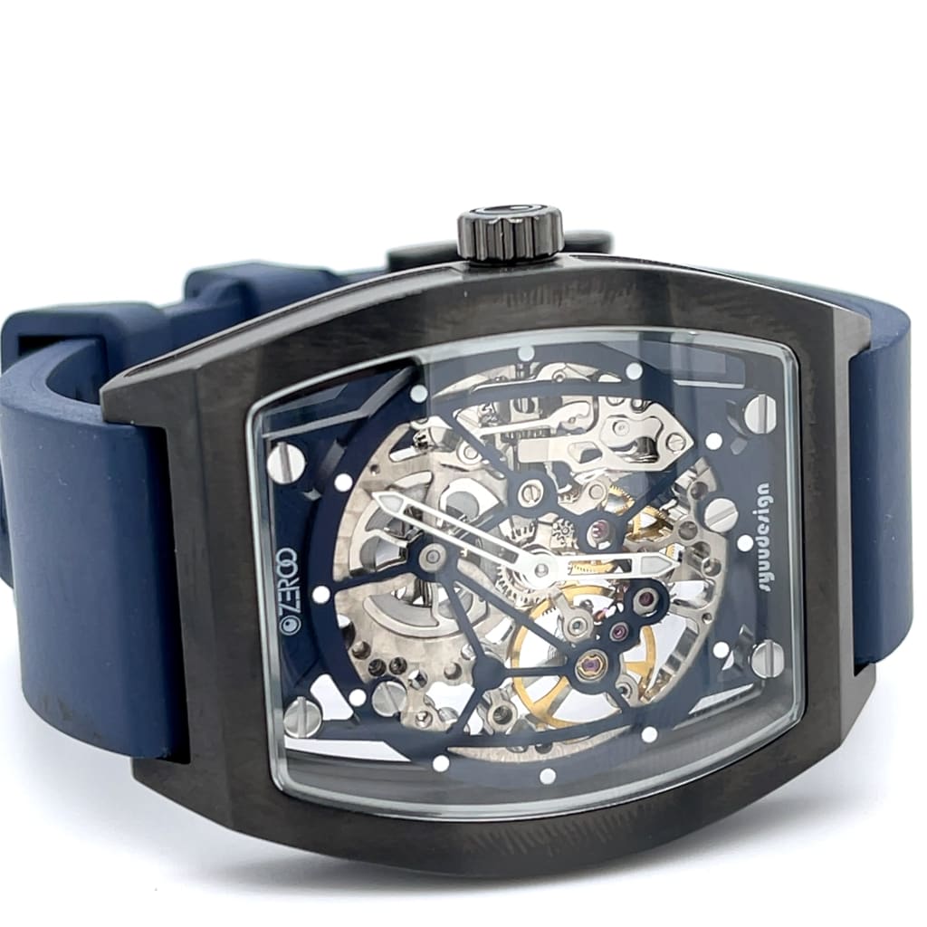 Zeroo Auriga Skeleton Mechanical Watch at Regard Jewelry in