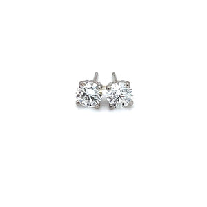 1.11 cttw Round Lab-Grown Diamond Studs at Regard Jewelry in Austin, Texas - Regard Jewelry
