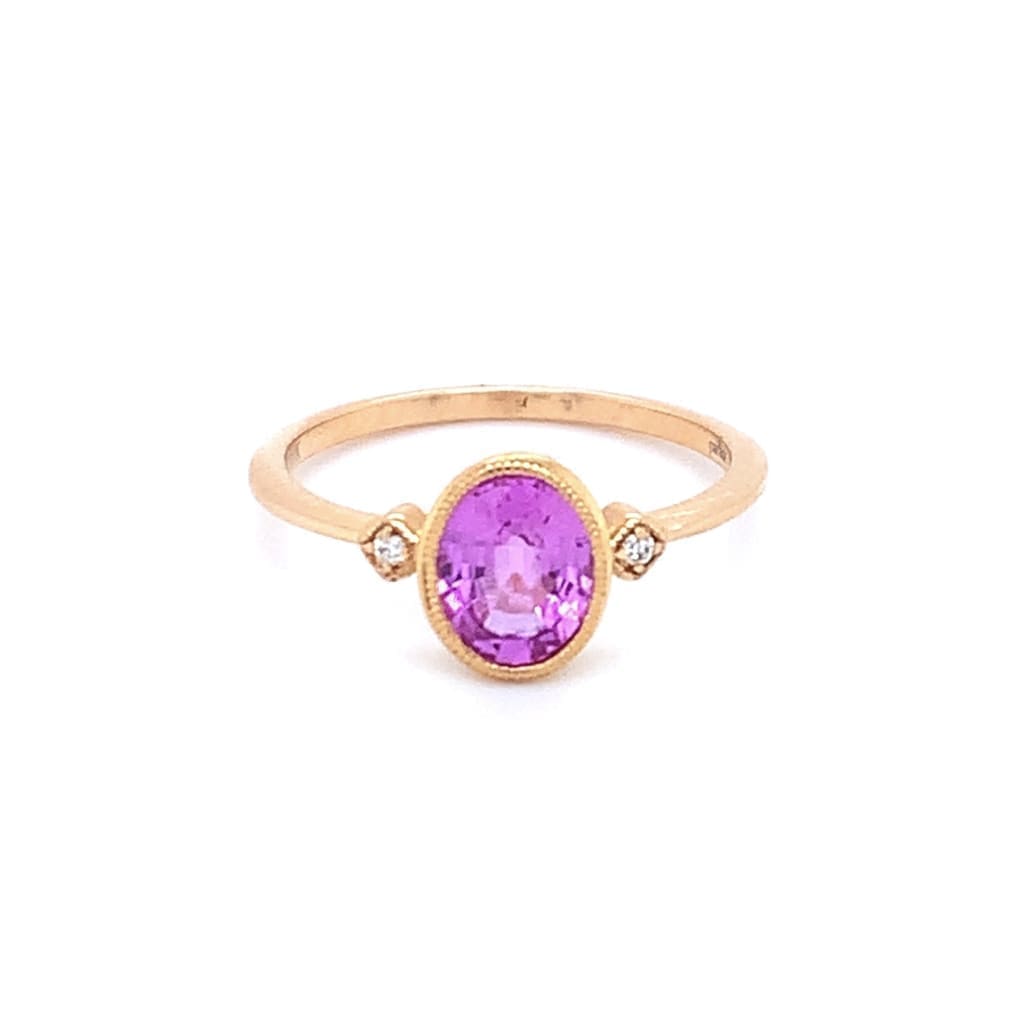 1.21ct Pink Sapphire Ring at Regard Jewelry in Austin, TX - Regard Jewelry