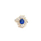 1.83CT BLUE SAPPHIRE WITH 1.50CT DIAMONDS SET IN 14K YELLOW GOLD IN AUSTIN, TX. - Regard Jewelry