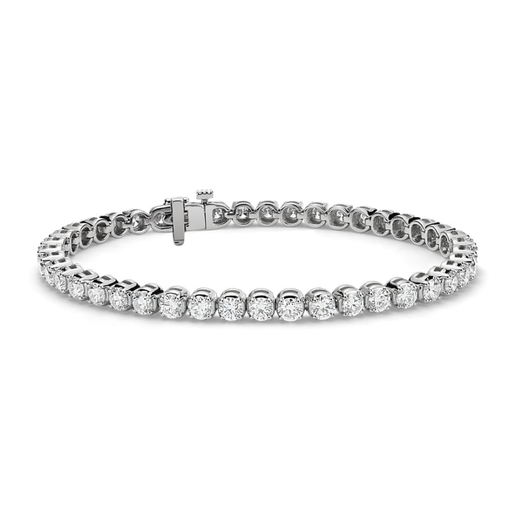 Sterling Silver 0.17ct Diamond Tennis Bracelet | H.Samuel