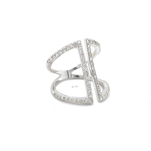 14 Karat White Gold and Diamond Fashion Ring at Regard Jewelry in Austin, Texas - Regard Jewelry