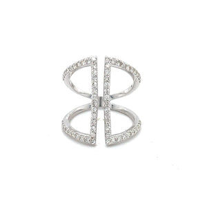14 Karat White Gold and Diamond Fashion Ring at Regard Jewelry in Austin, Texas - Regard Jewelry