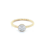 14K CLUSTER TW .17 DIAMOND RING IN AUSTIN, TX. - Regard Jewelry