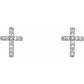 14K Gold and Diamond Cross Earrings at Regard Jewelry in Austin, Texas - Regard Jewelry