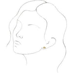 Load image into Gallery viewer, 14K Gold Tiny Cloud Earrings at Regard Jewelry in Austin, Texas - Regard Jewelry

