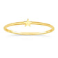 14K Yellow Gold Star Accent Stackable Ring at Regard Jewelry in Austin, Texas - Regard Jewelry