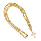 14K YG Open Link Chain with Diamond Cross at Regard Jewelry in Austin, Texas - Regard Jewelry