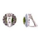 18K Laura M Peridot and Aquamarine Earrings at Regard Jewelry in Austin, Texas - Regard Jewelry