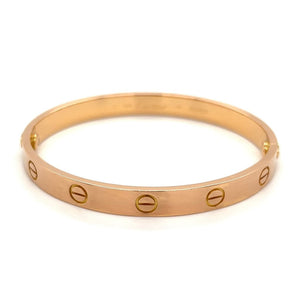 18K RG Cartier Love Bracelet at Regard Jewelry in Austin, Texas - Regard Jewelry