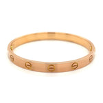 Load image into Gallery viewer, 18K RG Cartier Love Bracelet at Regard Jewelry in Austin, Texas - Regard Jewelry
