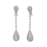 Load image into Gallery viewer, 18K WG Pave Drop 1.80tcw Diamond Earrings 8.2g, 1.75&quot; at Regard Jewelry in Austin, Texas - Regard Jewelry

