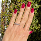 18k White Gold Emerald Cut Diamond Eternity Band at Regard