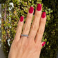 18K White Gold Emerald Cut Diamonds 4.41tcw Eternity Band at