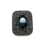 Load image into Gallery viewer, 18K White Gold Estate PAOLO COSTAGLI NO HEAT Spinel GIA
