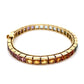 18k Yellow Gold Rainbow Gemstone Line Bracelet at Regard Jewelry in Austin, Texas - Regard Jewelry