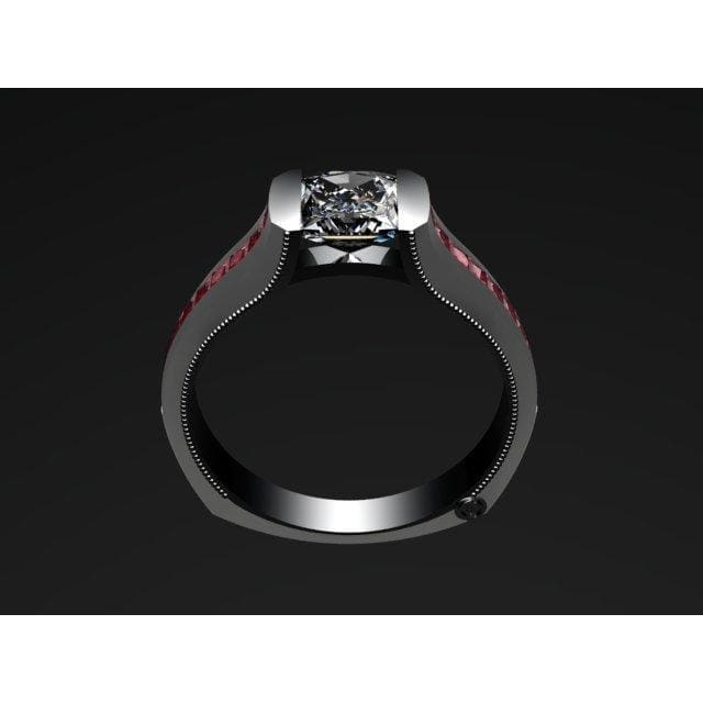 1ct Princess Cut Engagement Ring at Regard Jewelry in Austin, TX - Regard Jewelry