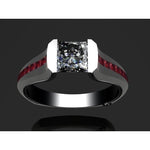 Load image into Gallery viewer, 1ct Princess Cut Engagement Ring at Regard Jewelry in Austin, TX - Regard Jewelry
