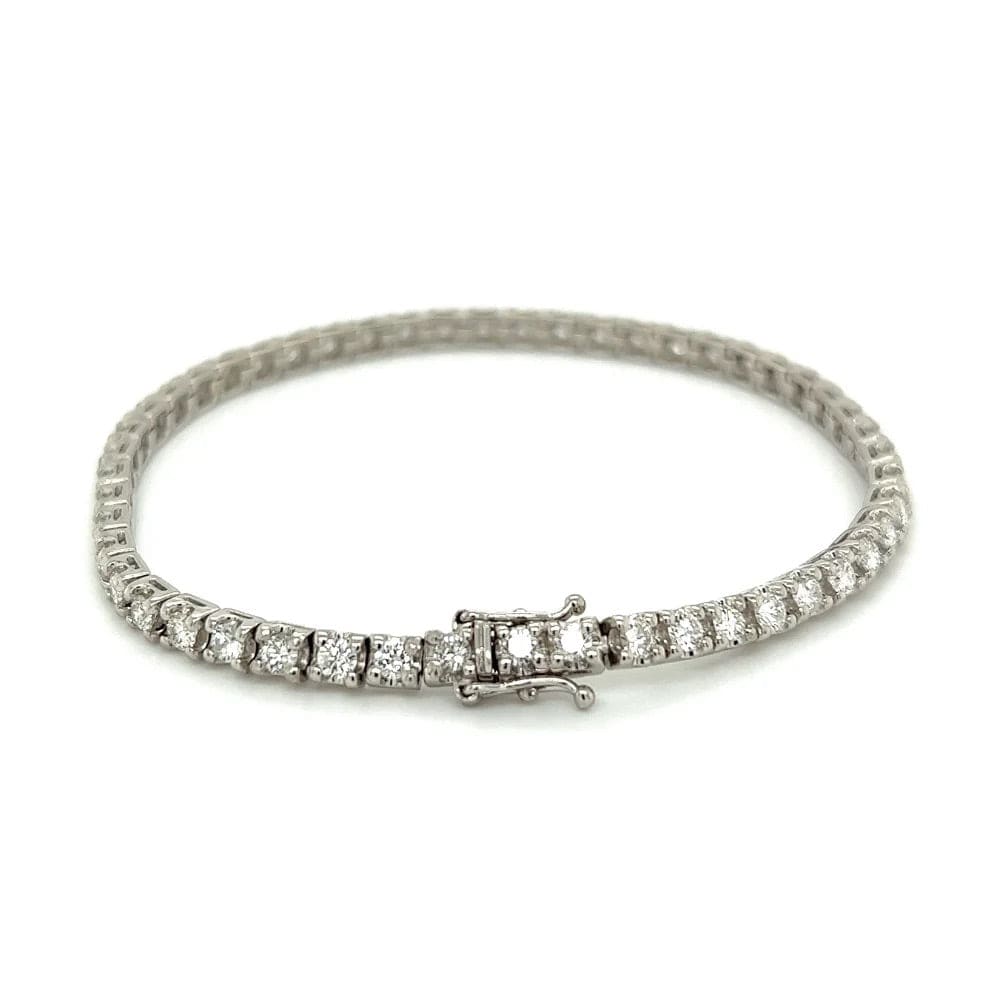 3 cttw Platinum Diamond Tennis Bracelet at Regard Jewelry in