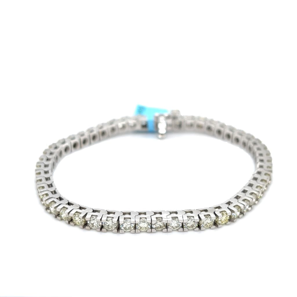 5.13 CTTW DIAMOND TENNIS BRACELET IN 14 KARAT WHITE GOLD AT REGARD JEWELRY IN AUSTIN, TEXAS - Regard Jewelry