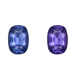 6.11ct Blue Purple No Heat Sapphire GIA Estate Platinum Ring at Regard Jewelry in Austin, Texas - Regard Jewelry