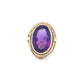 AMETHYST RING SET IN 14 YELLOW GOLD IN AUSTIN, TX. - Regard Jewelry