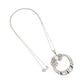 Art Deco Open Circle Diamond Bow Pendant 2.25tcw, 16" at Regard Jewelry in Austin, Texas - Regard Jewelry