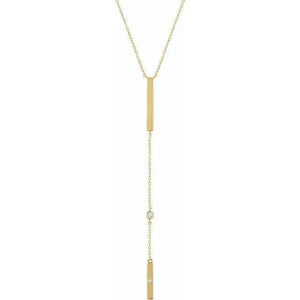 Bar "Y" Necklace at Regard Jewelry in Austin, Texas - Regard Jewelry