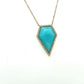 Beautiful Amazonite and Diamond Pendant at Regard Jewelry in Austin, Texas - Regard Jewelry