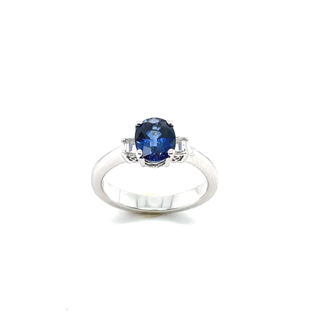 Beautiful Sapphire and Diamond Ring at Regard Jewelry in Austin, Texas - Regard Jewelry