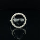 BLACK SPINEL AND DIAMONDS SET IN 18 KARAT RING AT REGARD JEWELRY IN AUSTIN, TEXAS - Regard Jewelry