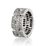 Cartier Vintage Diamond Maillon Ring at Regard Jewelry in Austin, Texas - Regard Jewelry
