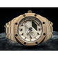 Casio G-Shock Royal Oak Conversion - Full Bracelet, Pink/Gold Dial (GM-AS2100-4A Base) at Regard Jewelry in Austin, Texas - Regard Jewelry