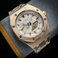 Casio G-Shock Royal Oak Conversion - Full Bracelet, Pink/Gold Dial (GM-AS2100-4A Base) at Regard Jewelry in Austin, Texas - Regard Jewelry
