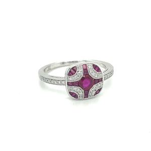 Designer Ruby and Diamond Ring at Regard Jewelry in Austin, Texas - Regard Jewelry