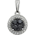 Load image into Gallery viewer, Diamond Halo-Style Cluster Pendant at Regard Jewelry in Austin, Texas - Regard Jewelry
