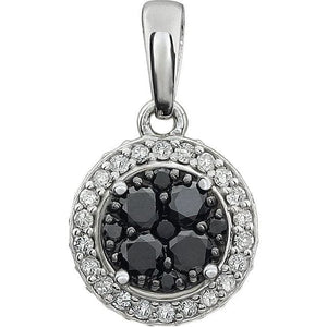 Diamond Halo-Style Cluster Pendant at Regard Jewelry in Austin, Texas - Regard Jewelry