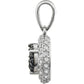 Diamond Halo-Style Cluster Pendant at Regard Jewelry in Austin, Texas - Regard Jewelry