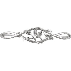 Diamond Leaf Cuff Bracelet at Regard Jewelry in Austin, Texas - Regard Jewelry