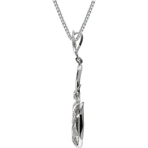 Diamond Leaf Design Necklace at Regard Jewelry in Austin, Texas - Regard Jewelry